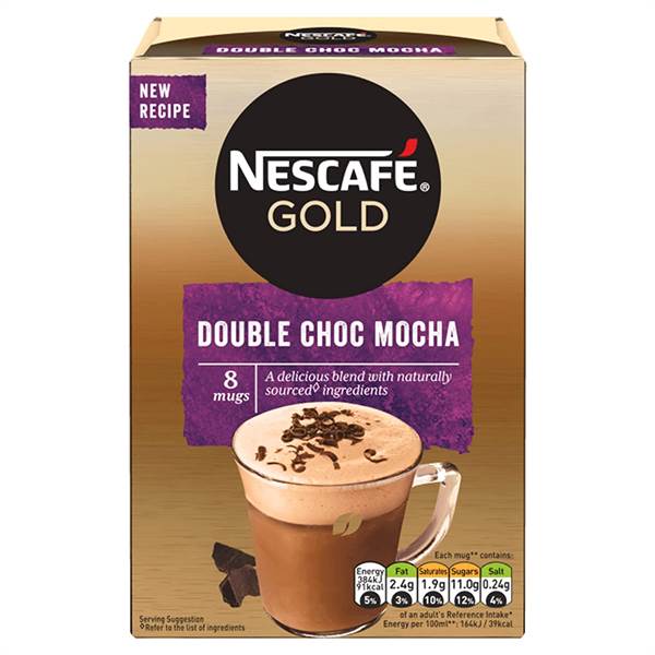 Nescafe Gold - Double Chocolate Mocha Imported (8 Pouch) Imported
